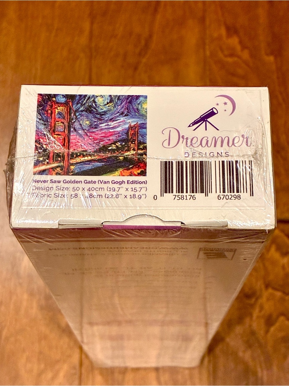 Dreamer Designs 'Never Saw Golden Gate' Canvas Art Kit - Rare